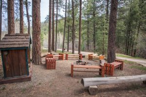 Fire Pit above Mgr house